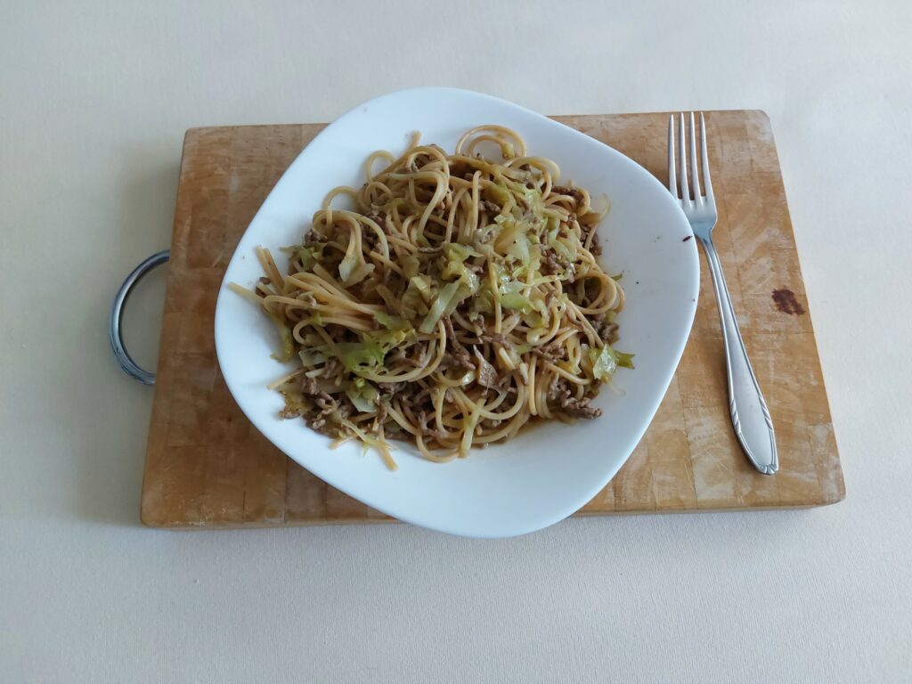 Spaghetti Schichtkohl