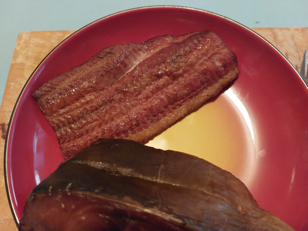 Räucherfisch: Wels, Karpfen