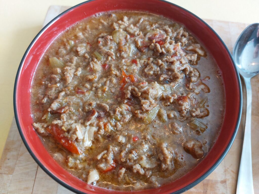 Chili con carne (rustikal)