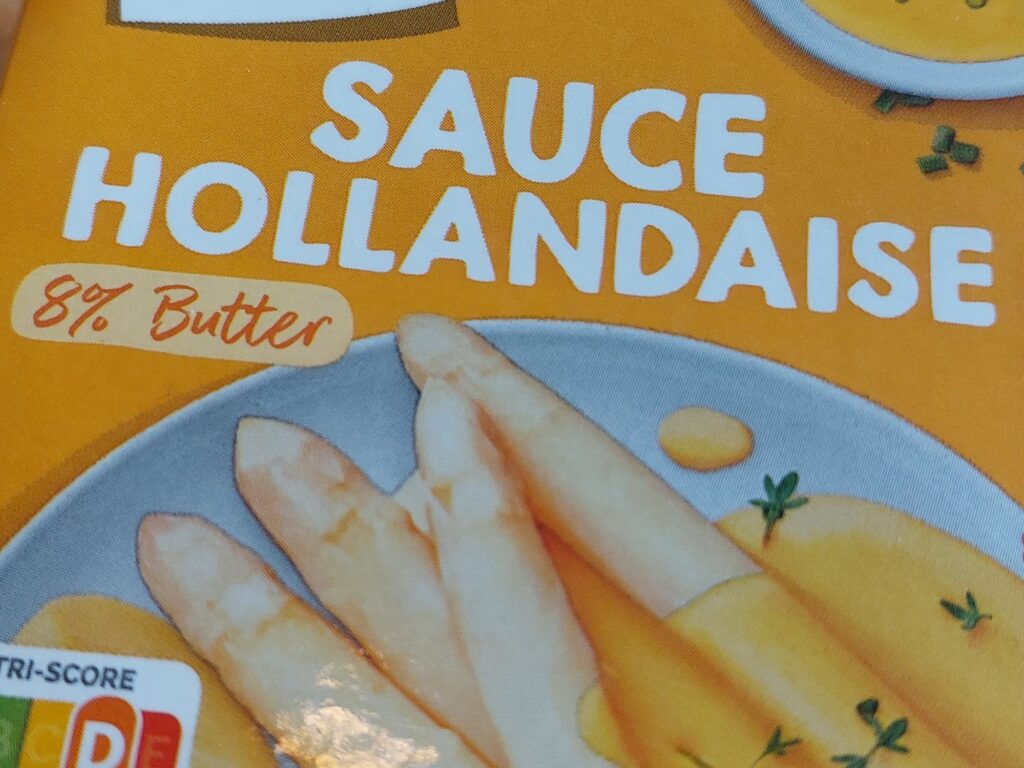 Sauce Hollandaise mit 8%(!) Butter