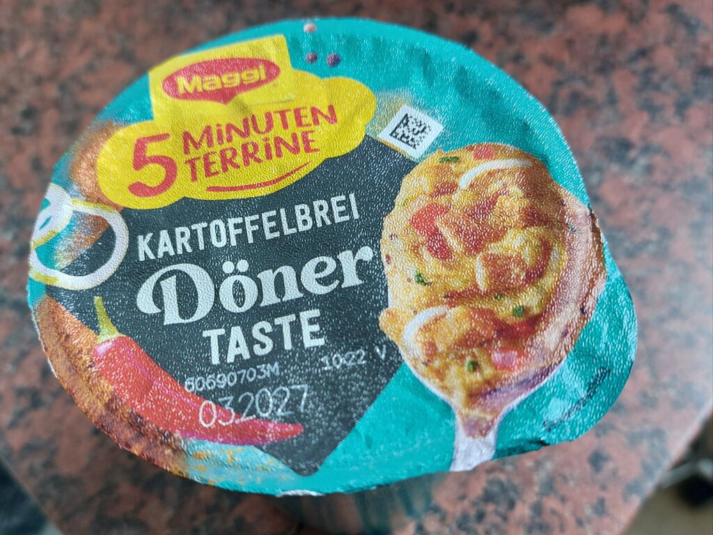 Pulver-Kartoffelbrei "Dönergeschmack"