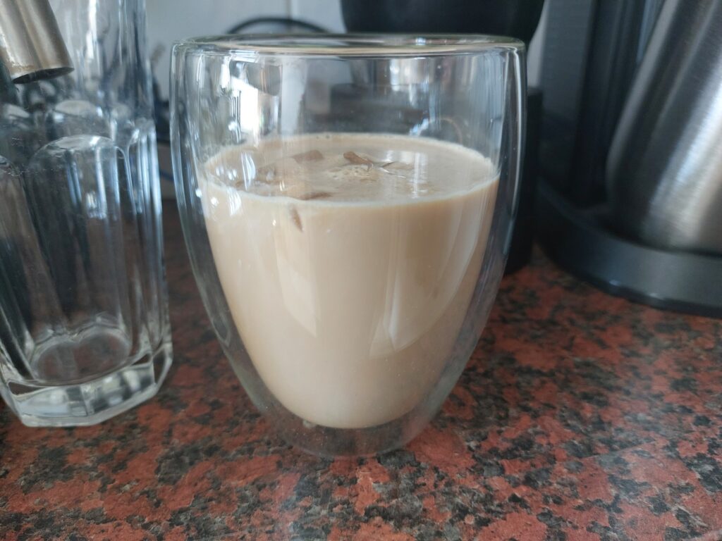 Eiskaffee mit der Siebträgermaschine