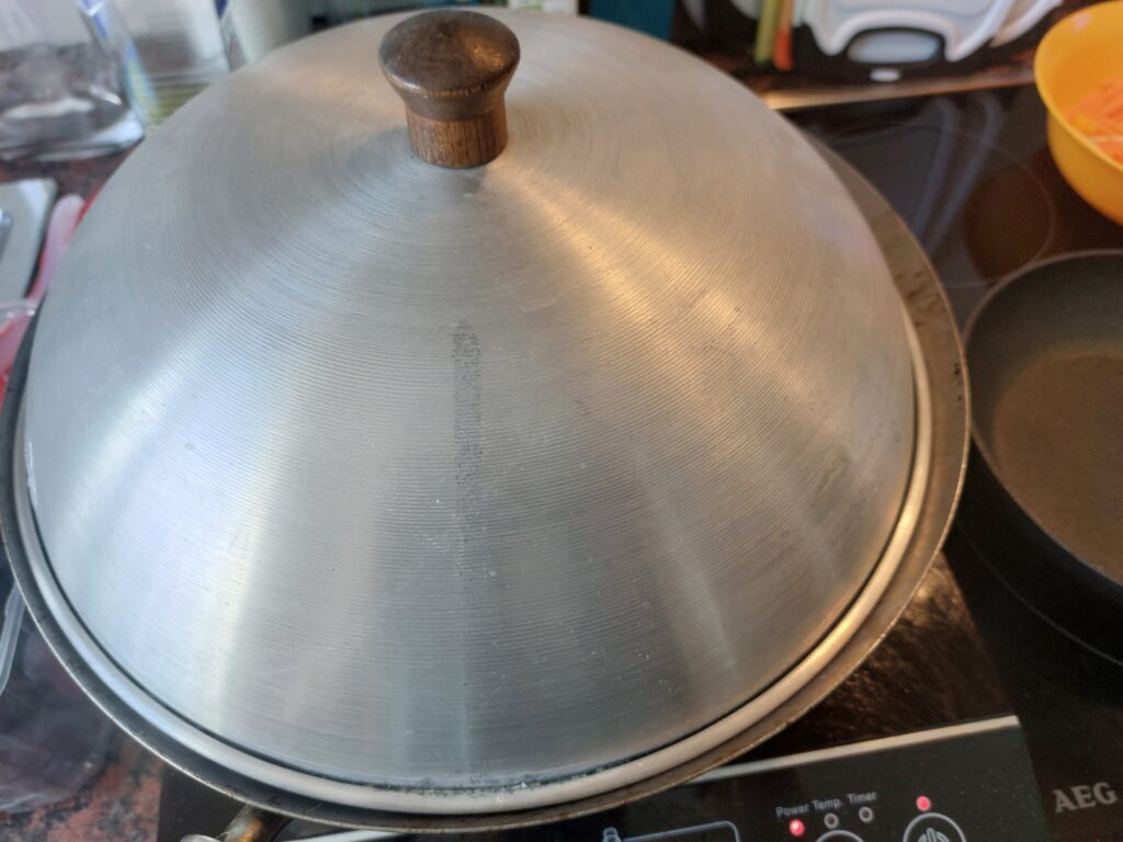 Deckel drauf und abwarten